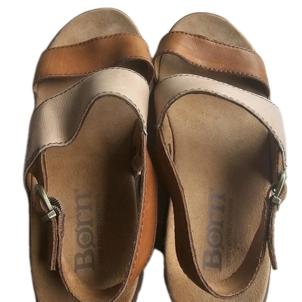 BORN hand Women's Rest Eira Backstrap Sandal Size 9 M